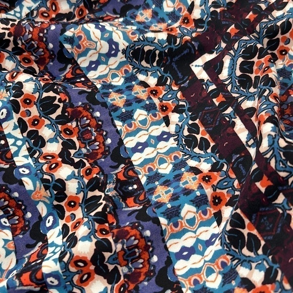 Athleta 36D/DD Marrakesh Side Scrunch Tankini Top + XL Bikini Wild Bloom NWT - Picture 8 of 16